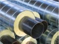 PE heat preservation pipe production line  3