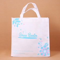 nonwoven shopping bag eco material printing logo