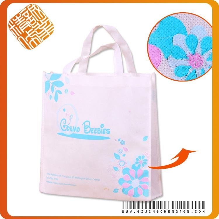 nonwoven shopping bag eco material printing logo 5