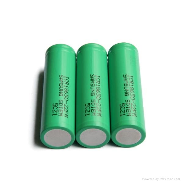 ICR18650-22F 2200mAh 3.7V Li-ion Battery for Samsung 18650