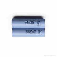 powerful Lithium 18650 Battery Cell Samsung ICR18650-22P 2150mAh(10A discharge)