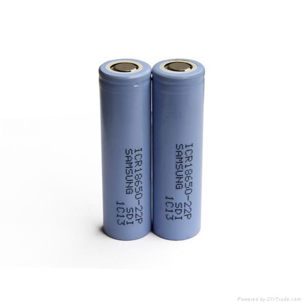 powerful Lithium 18650 Battery Cell Samsung ICR18650-22P 2150mAh(10A discharge) 2
