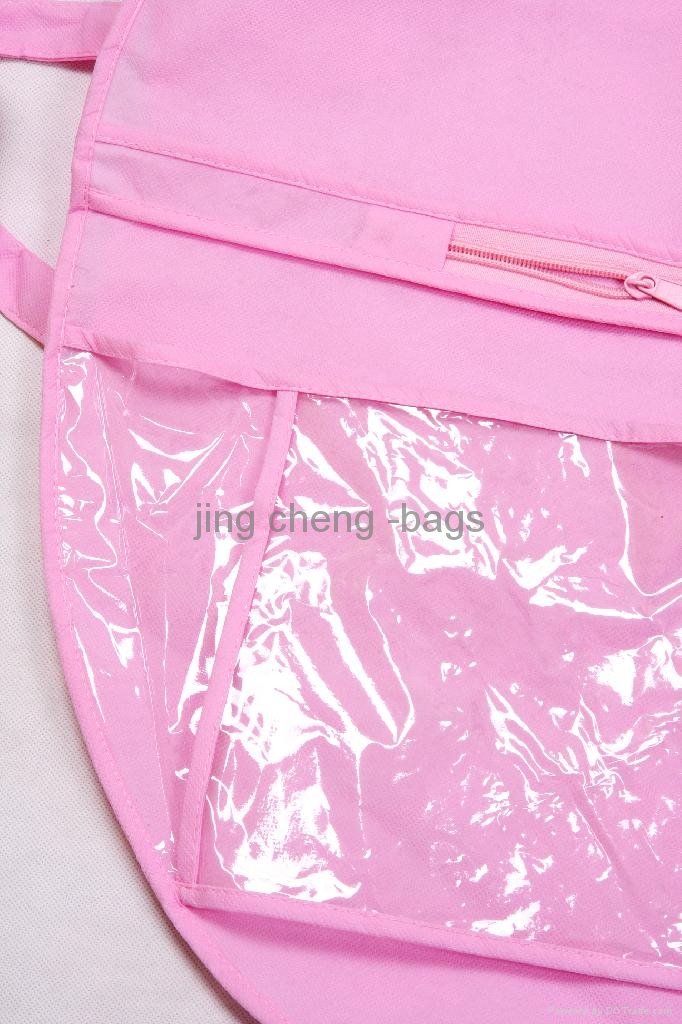 pink color wedding dress dustproof bag 2