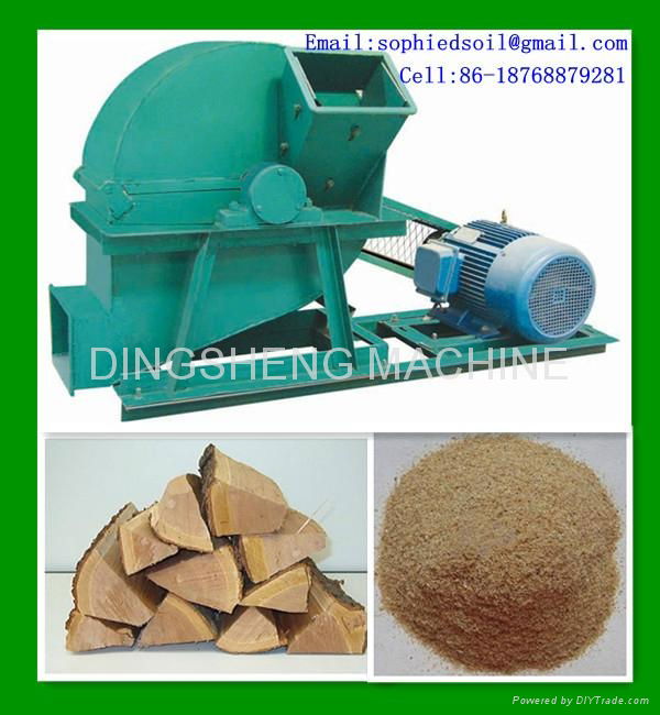 wood chipper and wood chipping machine