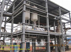 crude edible oil refinery plant