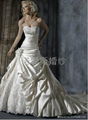 The new 2014 trailing wedding wedding satin lace flowers 1