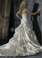 The new 2014 trailing wedding wedding satin lace flowers 2