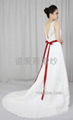 2014 shoulders contracted A set wholesale wedding dresses and custom