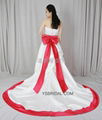 2014 shoulders contracted A set wholesale wedding dresses and custom 2