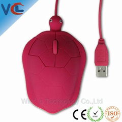 Patent model! Wired mini usb turtle mouse for kids