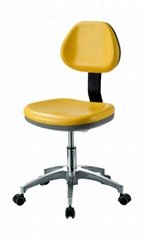 wide back doctor chair(metal base)