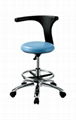 Rotating doctor chair(metal base metal