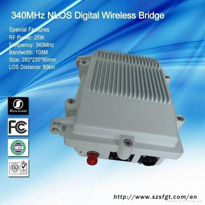 Half-duplex All-in-one Digital NLOS Wireless Transceiver&Transmitter SG-WB340 