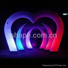 Inflatable Lighting Arch for