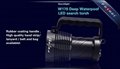 2013 High-end SST90 2200LM Underwater 200 meter led dive flashlight & torch  3
