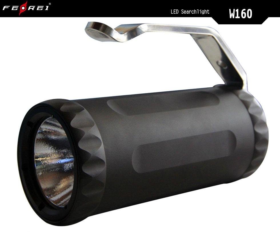 Submersible high power CREE LED search lights and diving lights Ferei W160 2
