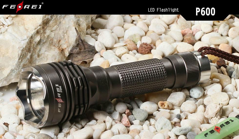 Ferei ultra bright aluminum Cree T6 led flashlight P600  4