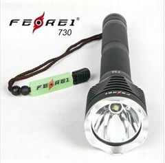 high technology and reliability LED flashlight Ferei 730 