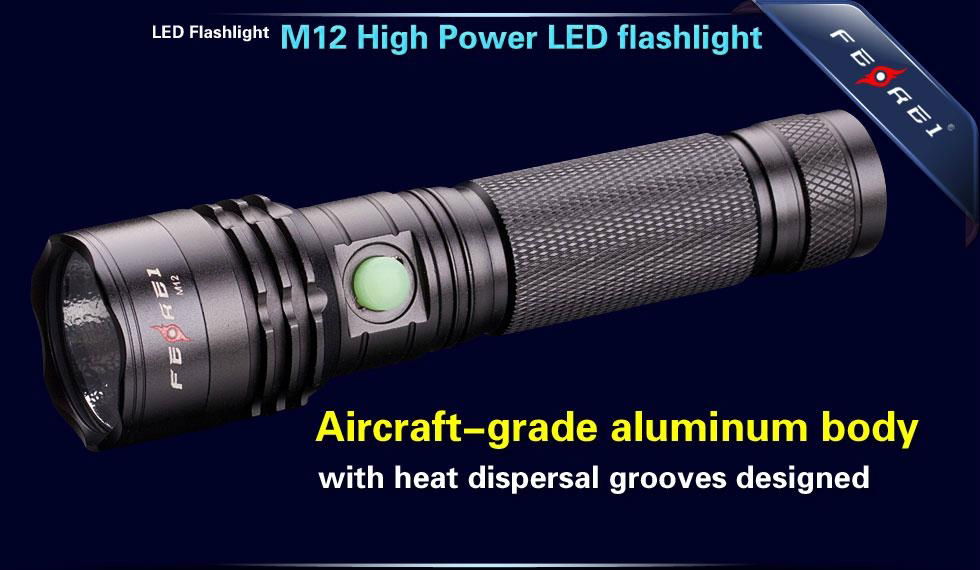Hunting Police tactical Waterproof LED Flashlight M12 2