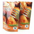 aluminum foil fast food packaging bags with bottom gusset