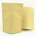 foil lined stand up kraft paper bags 1