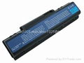 Laptop battery replacement for ACER Aspire 4720 Series AS07A72 9 Cells 2