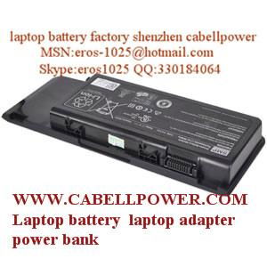  New model, laptop battery replacement for DELL M17X battery 3