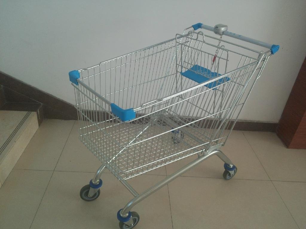 retail cheap 150L shopping carts