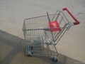 hot sell zinc plated Asian supermarket trolleys