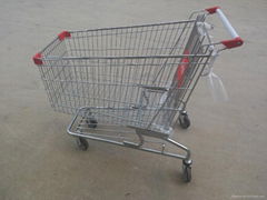 metal grocery shopping trolley cart (U.S.)