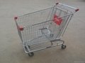 metal grocery shopping trolley cart (U.S.) 2