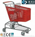 Amercian style plastic trolleys