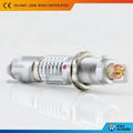 B series 4 pin circular push-pull connector compatible with lemo 2