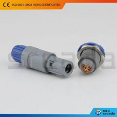 redel 1p series multi-pole plastic quick circular compression connectors