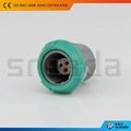 redel 1p series multi-pole plastic circular connectors with self-latching system 3