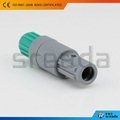 redel 1p series multi-pole plastic circular connectors with self-latching system 4