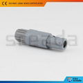 lemo subsititute5 pin plastic quick circular connector with self-latching system 4