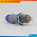 redel 1p series multi-pole plastic quick circular compression connectors