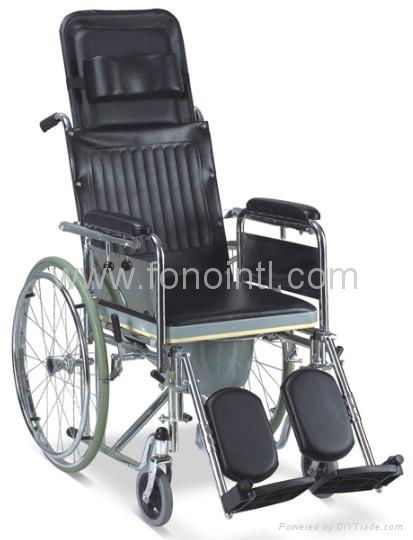 commode with wheelchair - FN619GC