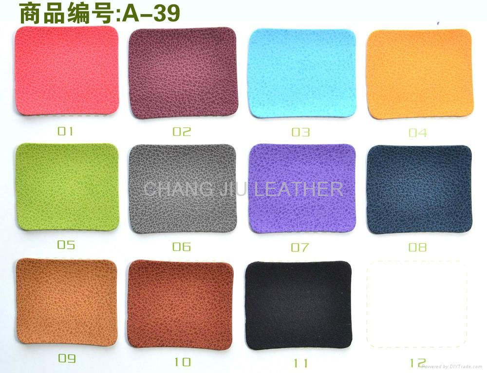 Synthetic pu leather for iPad case 3