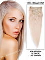 silky straight clip in human hair extensions 1