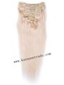 silky straight clip in human hair extensions 2