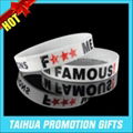 promotion custom silicone bracelet wristband 2