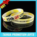 promotion debossed silicone bracelet rubber wristband 4