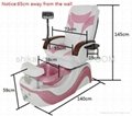 AK-E11 HEIGHT ADJUSTABLE MODEL FASHION OFFICE CHAIR/ Pedicure Stools WITH wheel 2