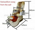 AK-2006E Feetish Spa Pedicure Massage Chairs 3