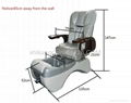 AK-2001 Beauty massage chair pedicure spa with foot care basin 5