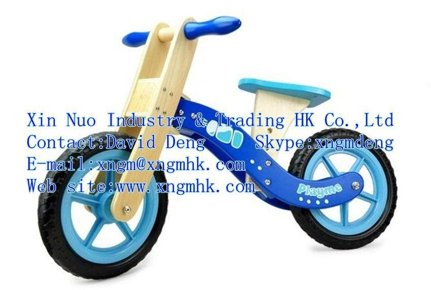 Wooden children's bicycles 1