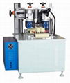 Electric control knurling machine for thermal break aluminum