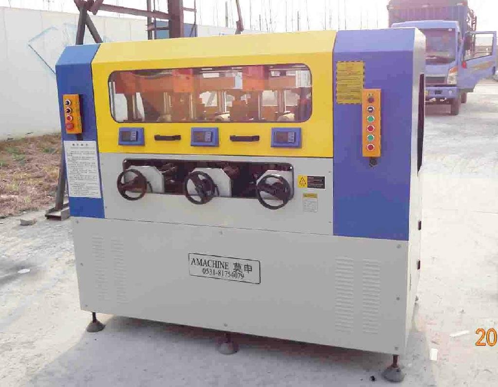 Rolling machine for thermal break aluminum profile (with spacer)